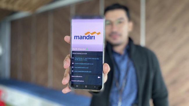 mobile banking mandiri online