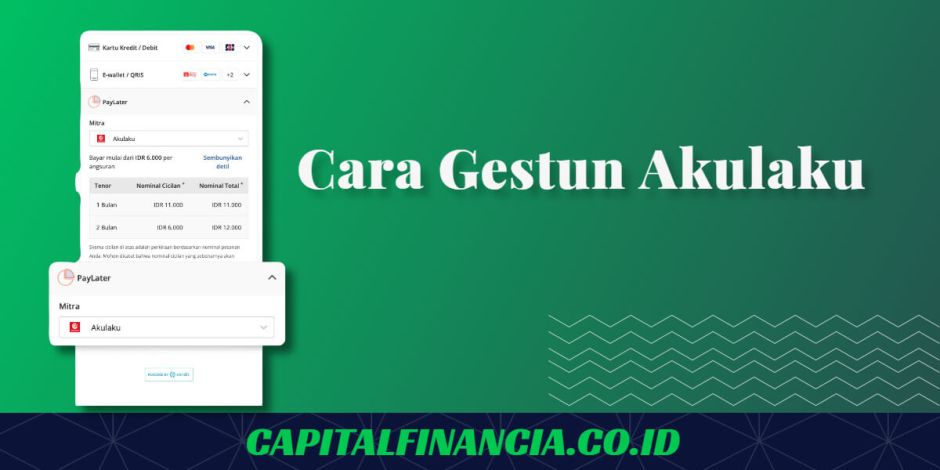cara gestun akulaku