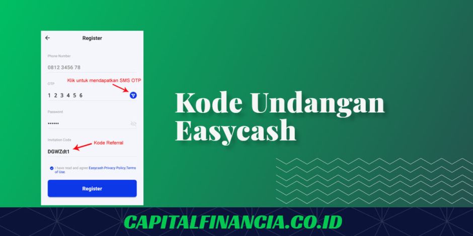 Kode Undangan Referral Easycash
